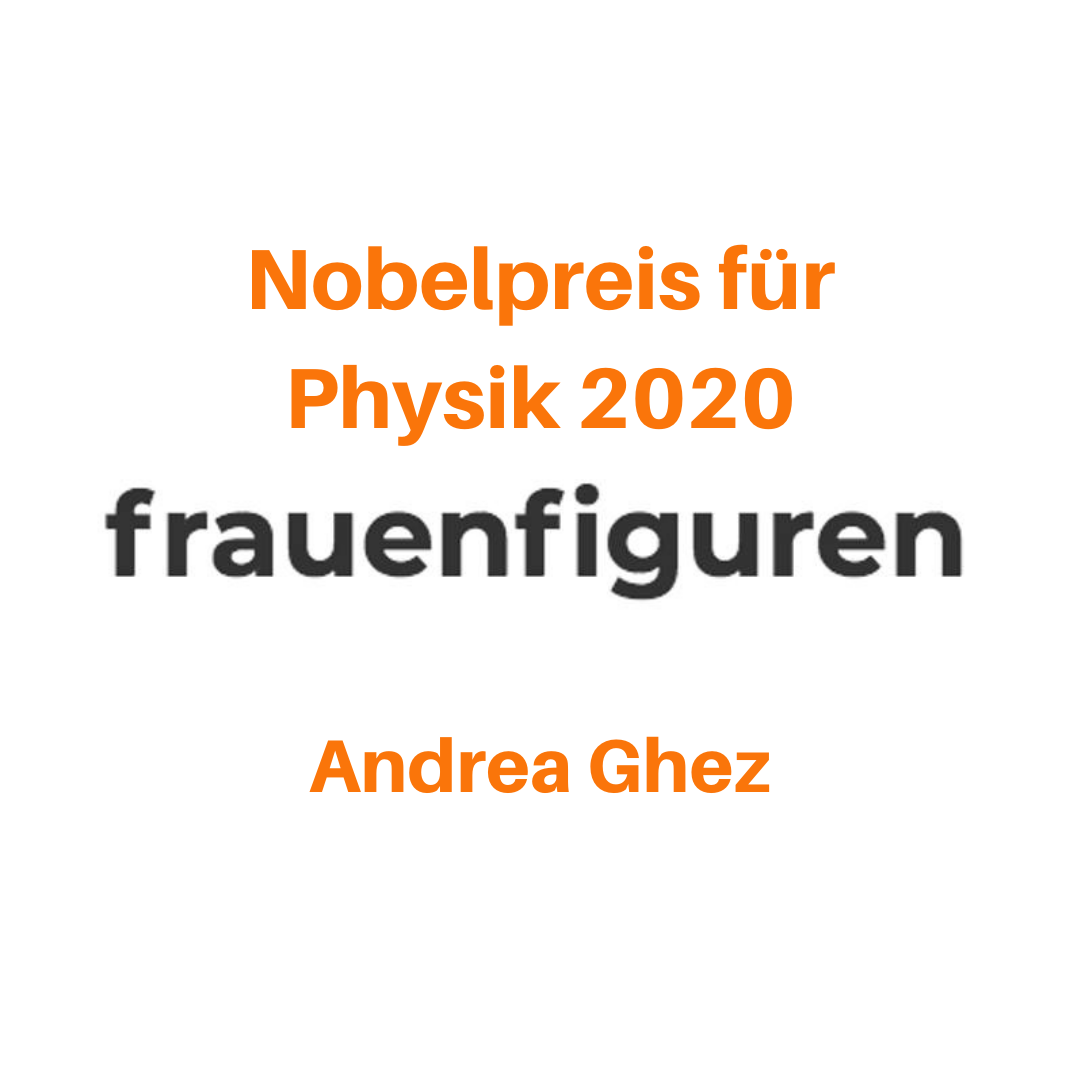 Nobelpreis Für Physik 2020 – Frauenfiguren